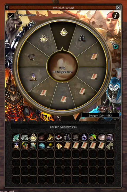 Wheel of fortune [Dracarys]